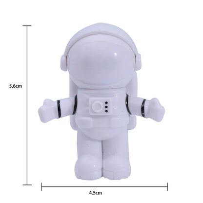 Przenośna lampka LED USB, astronauta, do czytania i biurka